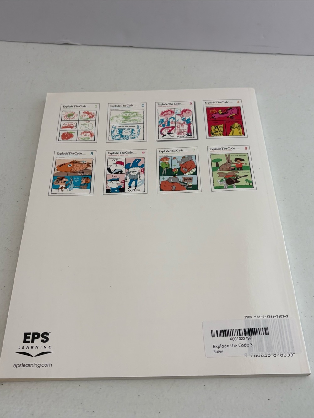 Explode The Code 3 Workbook Nancy Hall Rena Price - Picture 2 of 3